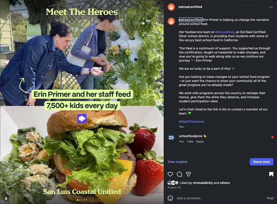 meet the heroes social media